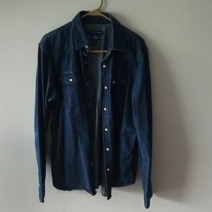 Old Navy Denim Button Up
